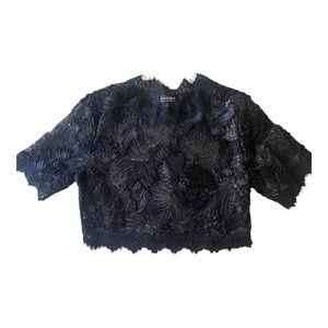 Sexy sparkly crop top